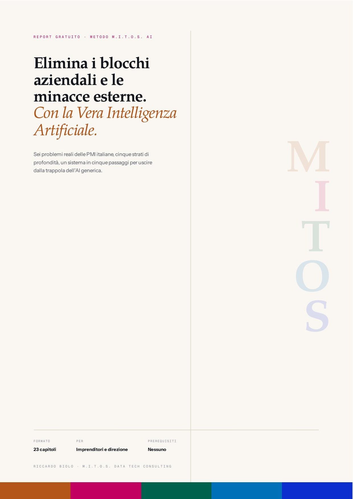 Copertina del report gratuito