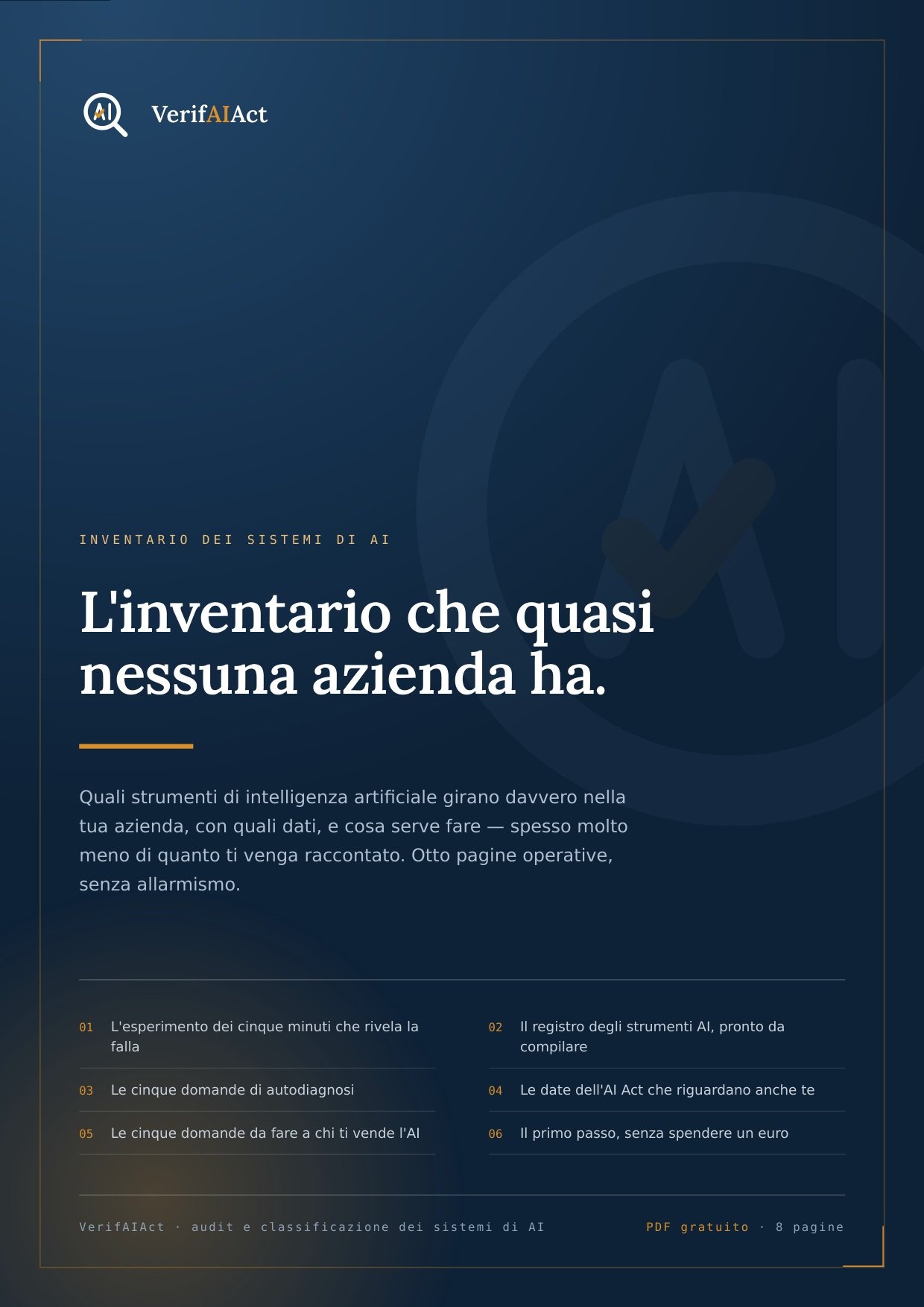 Copertina VerifAIAct
